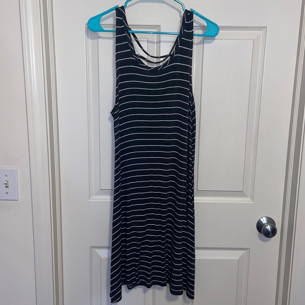 Stripped Cotton Dress